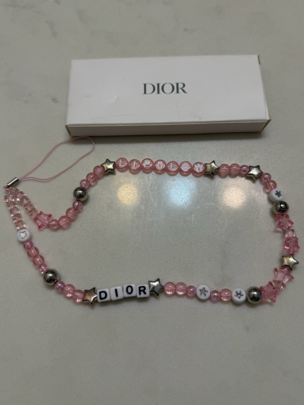 Dior Pink Phone Wristlet- New in box